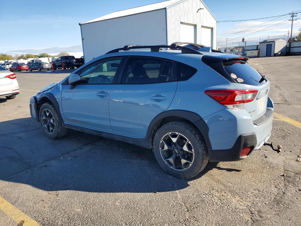 2020 Subaru Crosstrek Premium Синий vin: JF2GTACC9L9231157