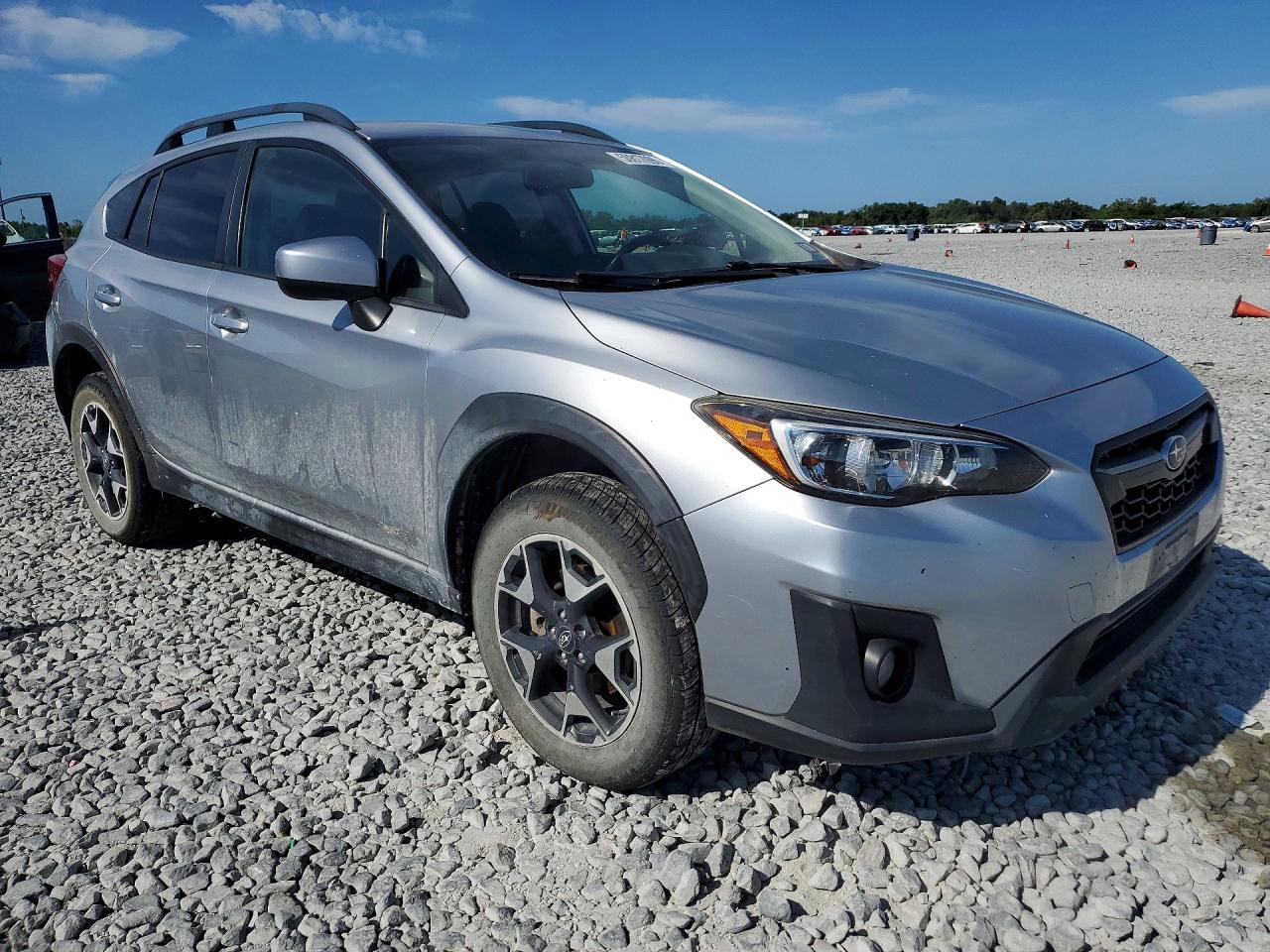 2019 Subaru Crosstrek Premium Silver vin: JF2GTACCXKH251602