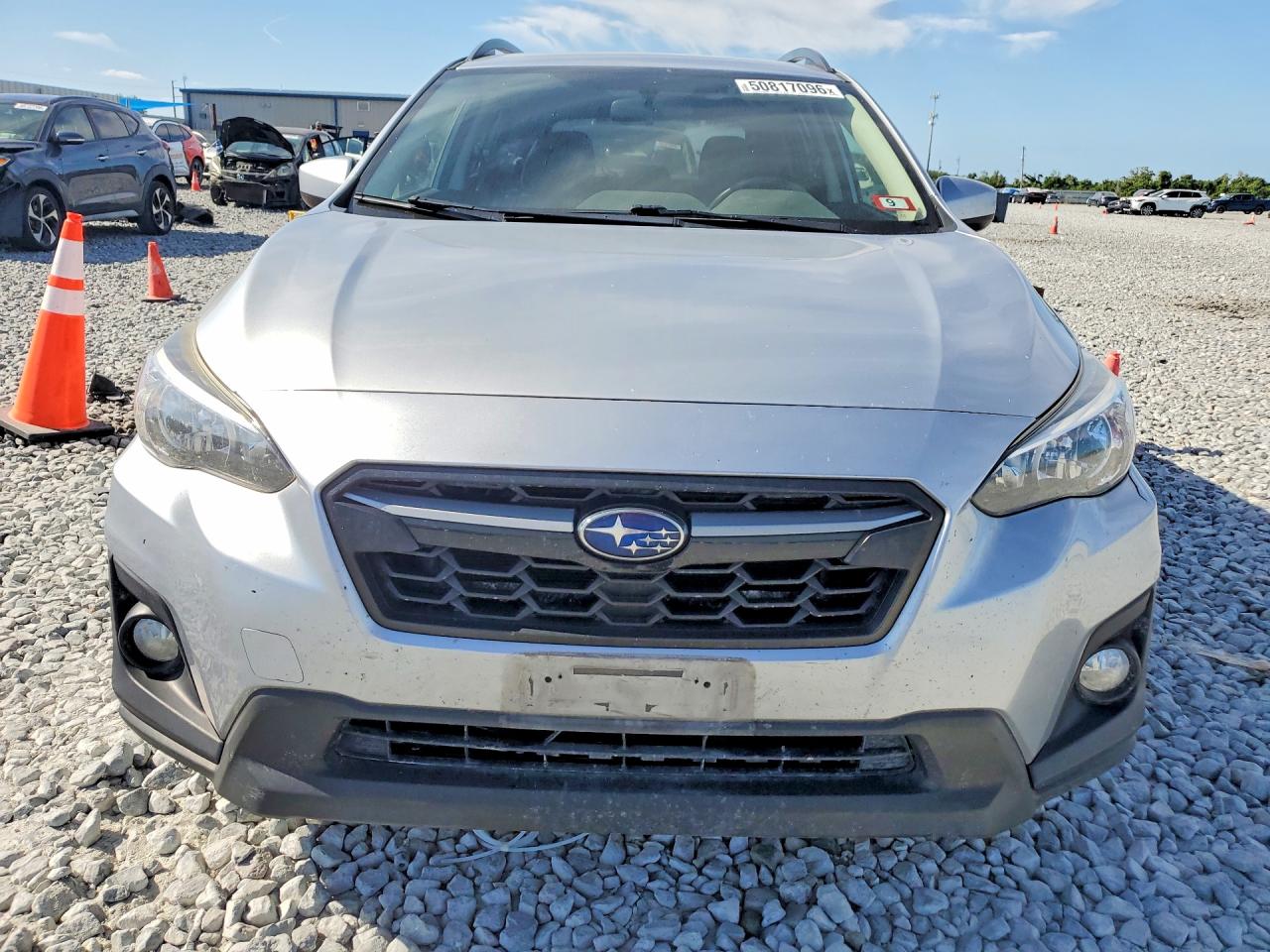 2019 Subaru Crosstrek Premium Silver vin: JF2GTACCXKH251602