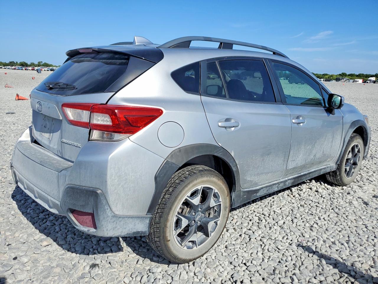 2019 Subaru Crosstrek Premium Silver vin: JF2GTACCXKH251602