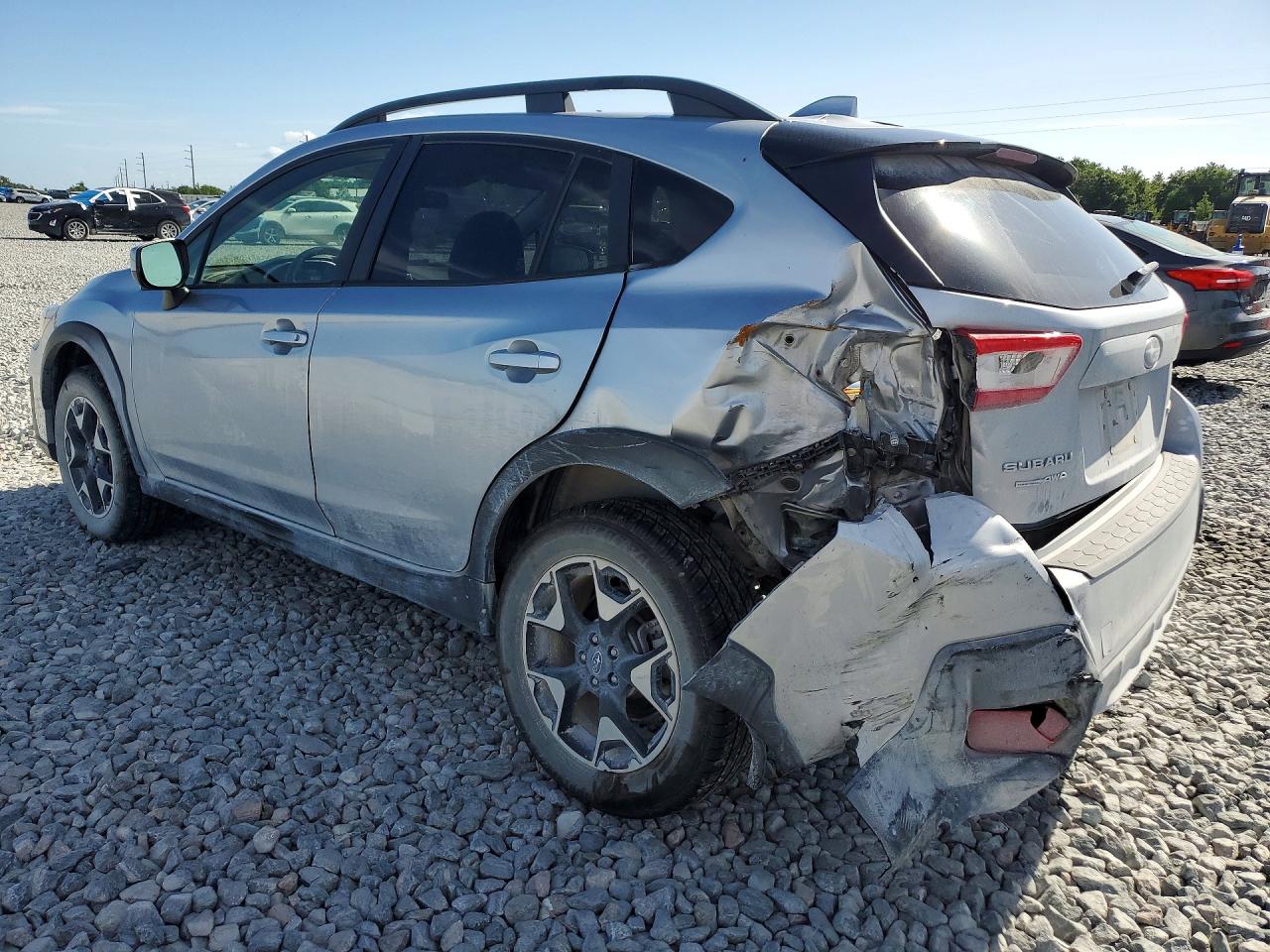 2019 Subaru Crosstrek Premium Silver vin: JF2GTACCXKH251602