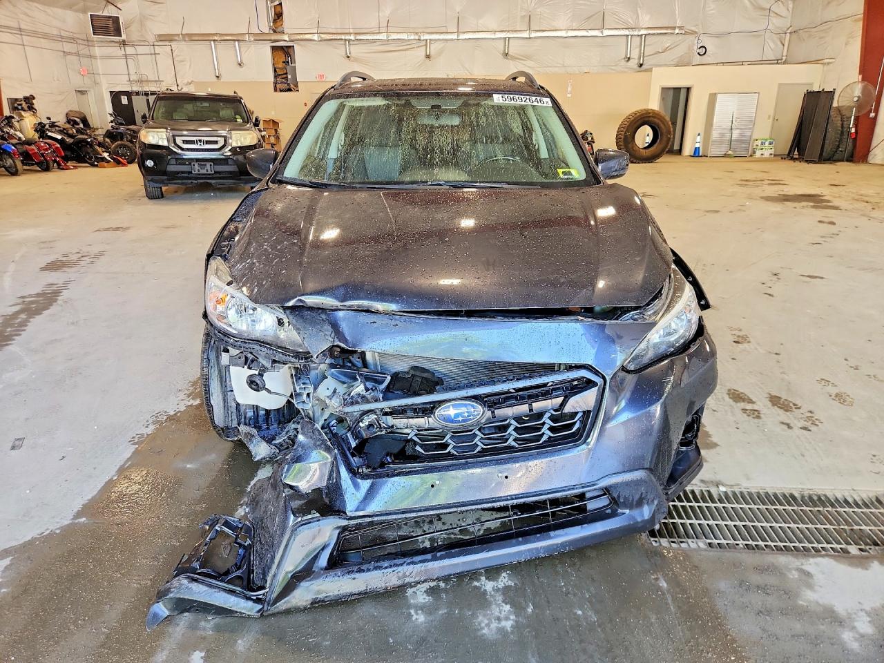 2019 Subaru Crosstrek Premium Gray vin: JF2GTACCXKH314228
