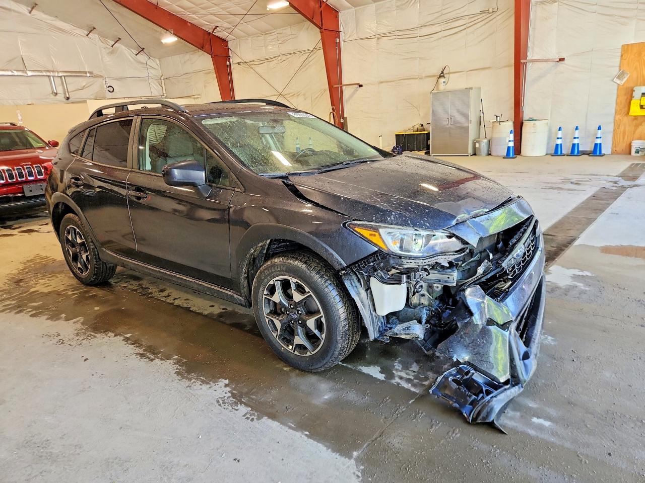 2019 Subaru Crosstrek Premium Gray vin: JF2GTACCXKH314228