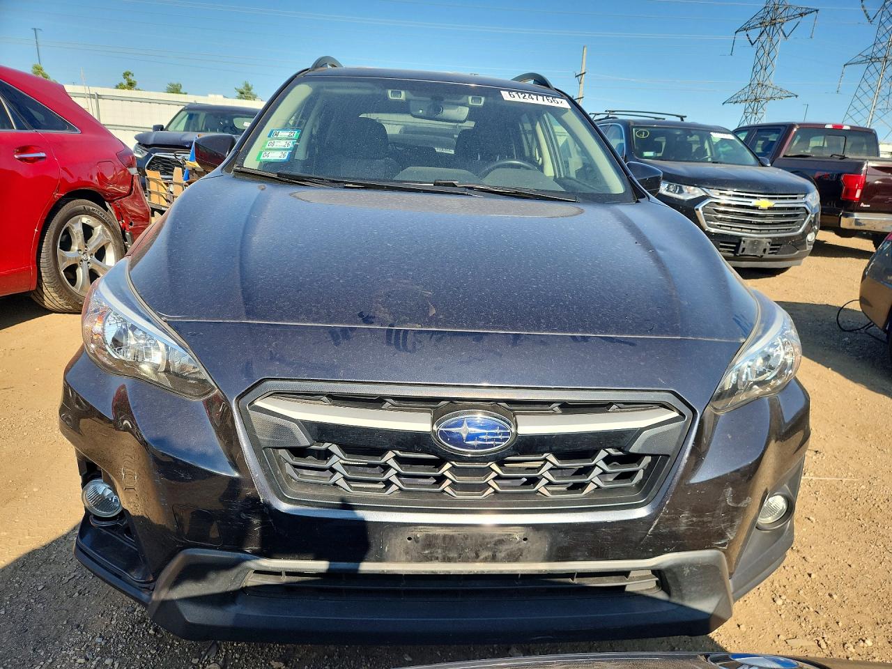 2018 Subaru Crosstrek Premium Черный vin: JF2GTADC1J8280502