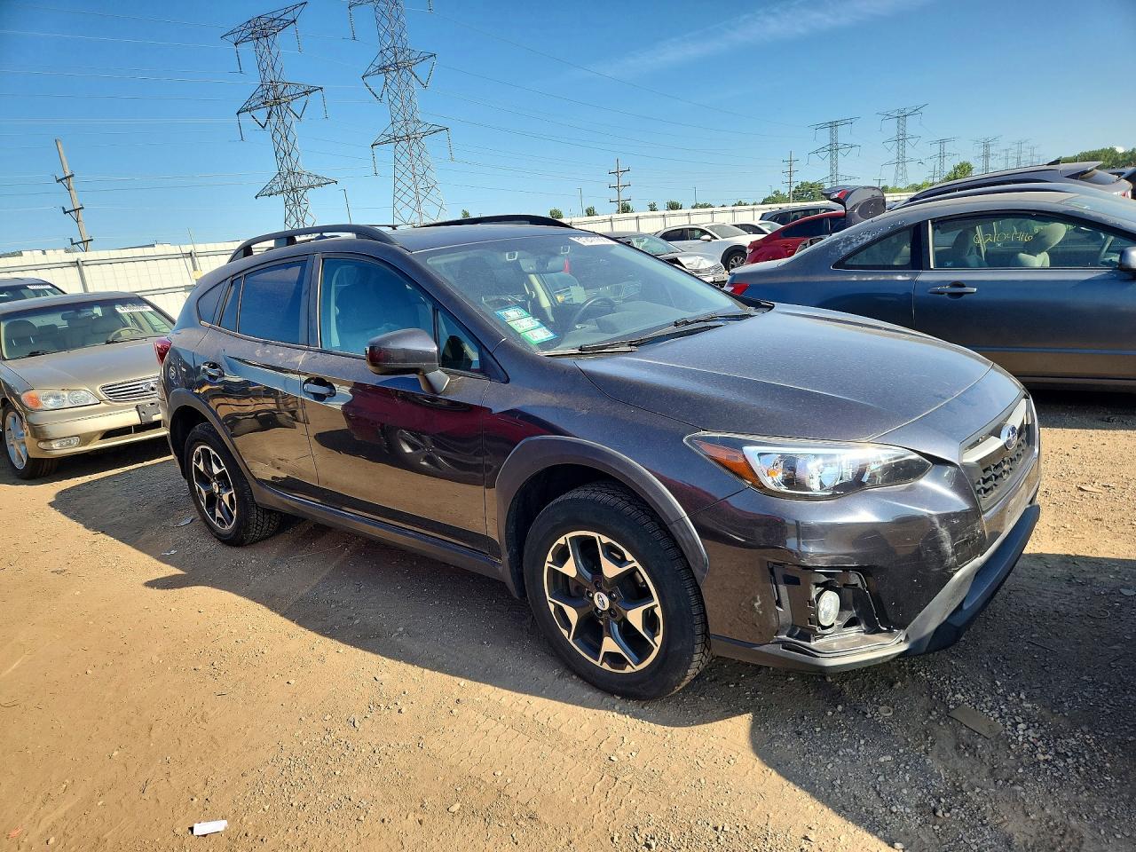 2018 Subaru Crosstrek Premium Черный vin: JF2GTADC1J8280502