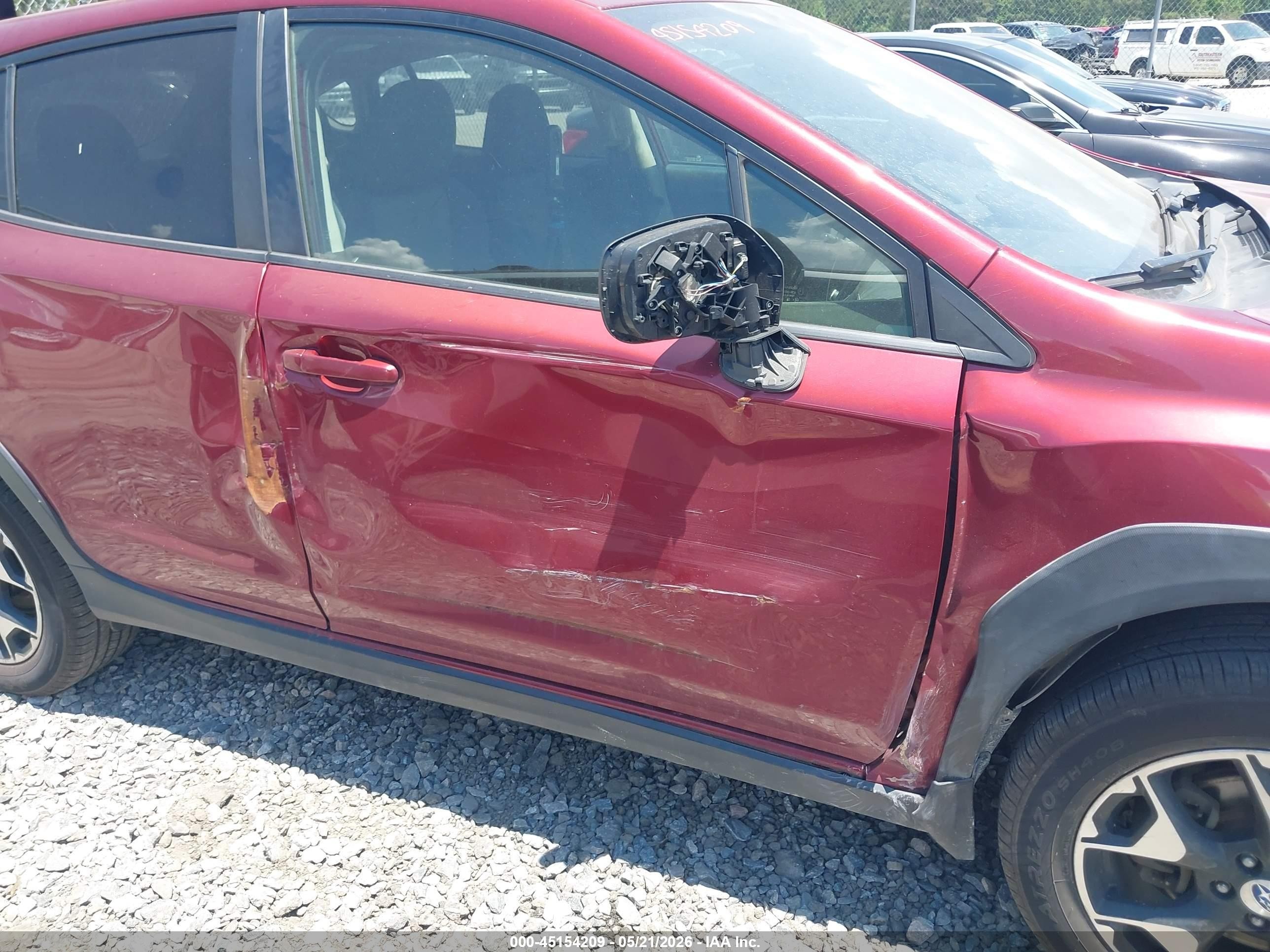 2018 Subaru Crosstrek 2.0i Premium Red vin: JF2GTADC2J8328301