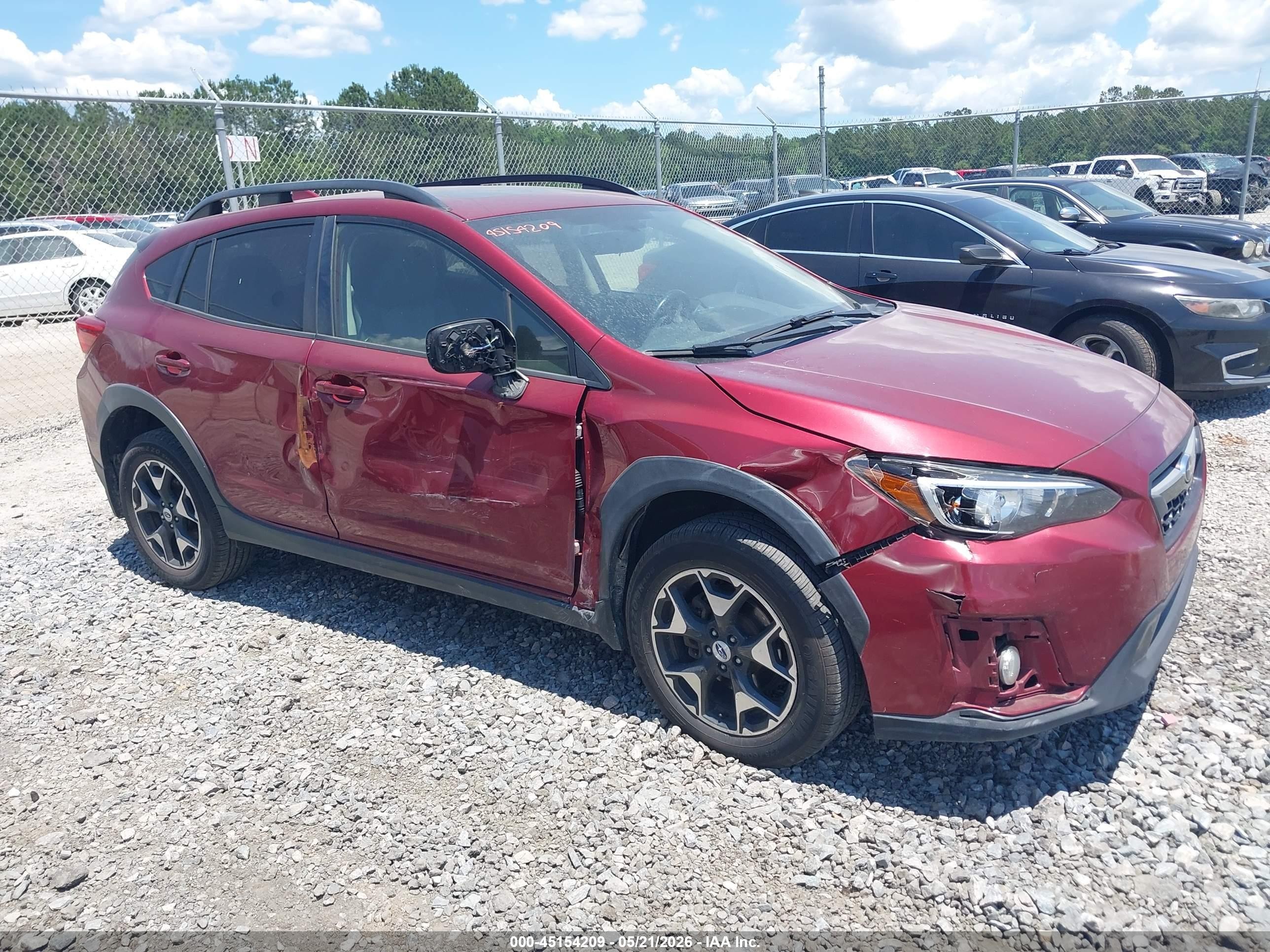 2018 Subaru Crosstrek 2.0i Premium Red vin: JF2GTADC2J8328301