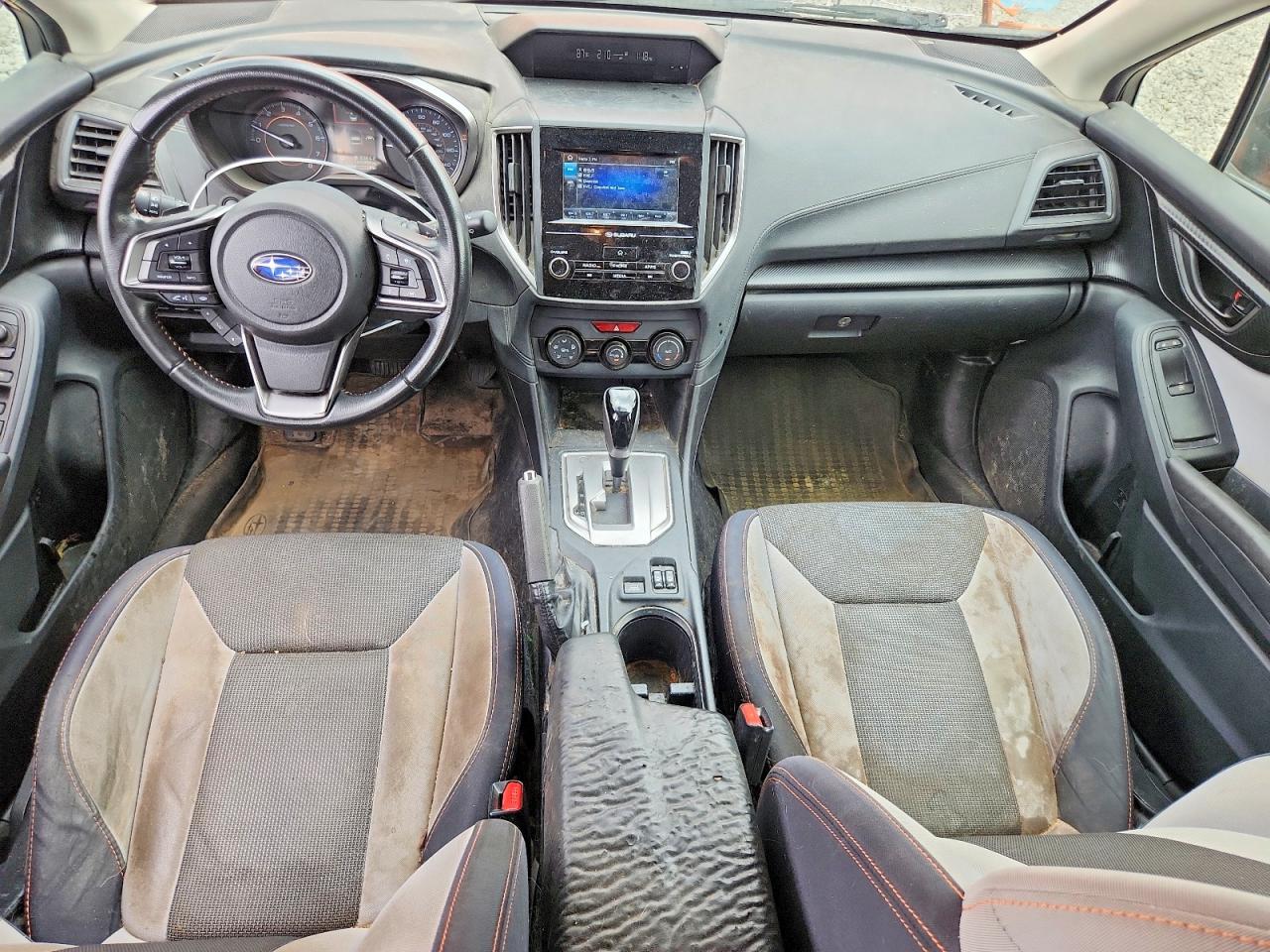 2018 Subaru Crosstrek Premium Orange vin: JF2GTADC4J8261829