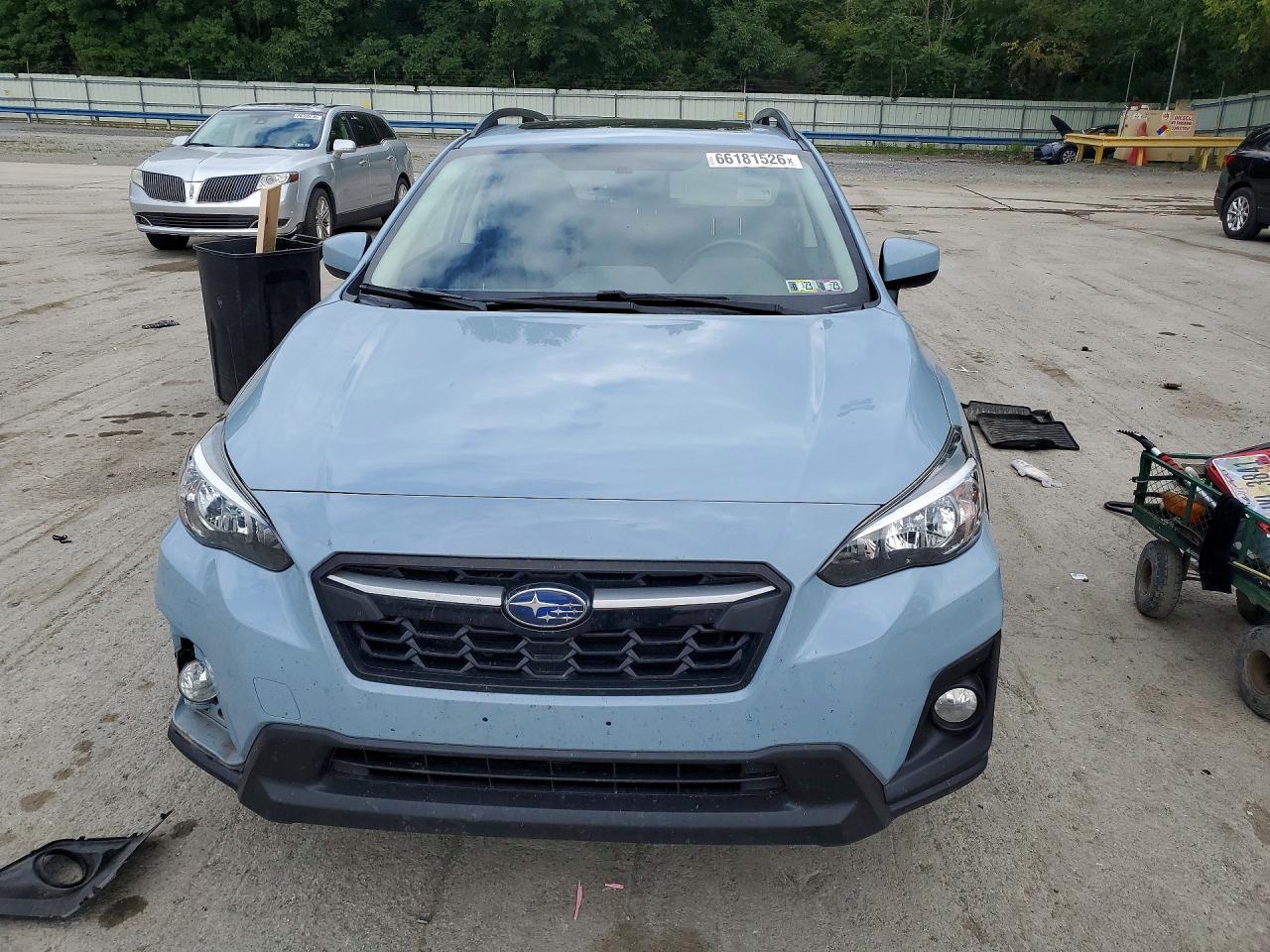 2019 Subaru Crosstrek Premium Blue vin: JF2GTADC5K8359060