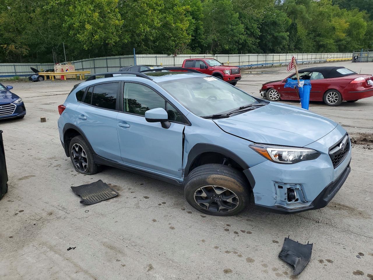 2019 Subaru Crosstrek Premium Blue vin: JF2GTADC5K8359060