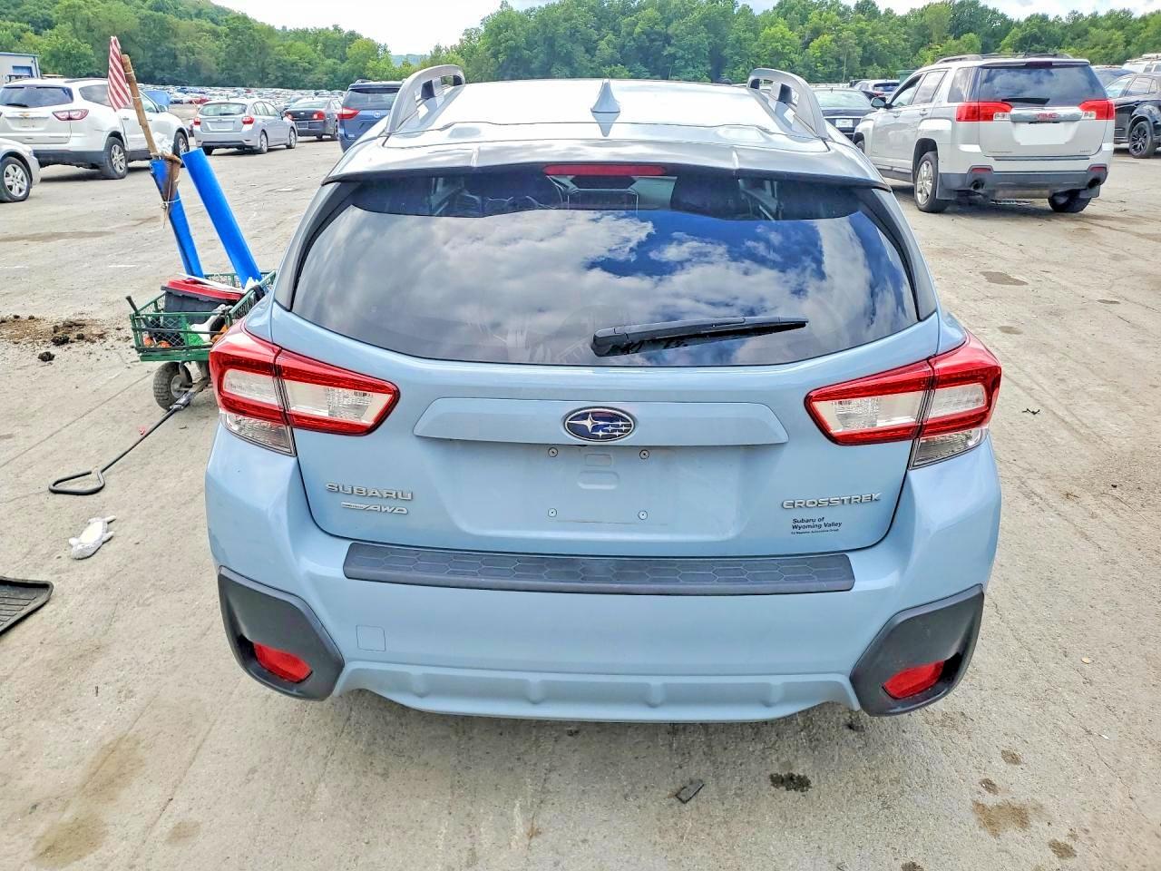 2019 Subaru Crosstrek Premium Blue vin: JF2GTADC5K8359060