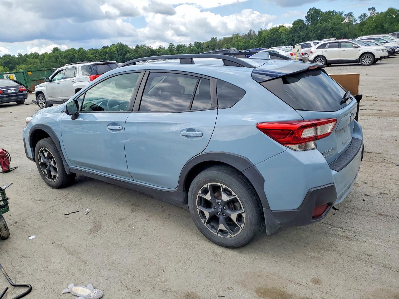 2019 Subaru Crosstrek Premium Blue vin: JF2GTADC5K8359060