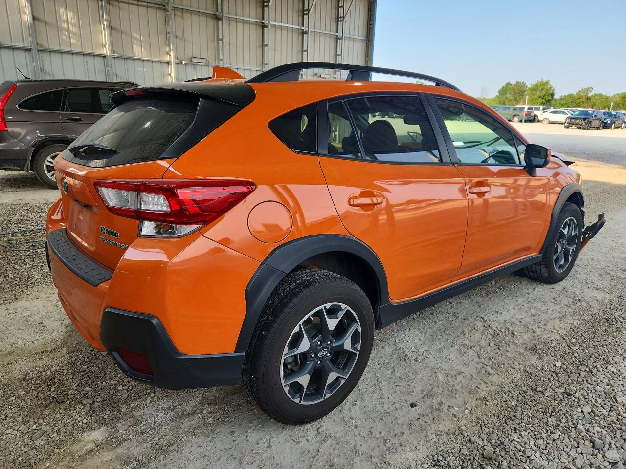 2019 Subaru Crosstrek Premium Оранжевый vin: JF2GTADC9K8317359