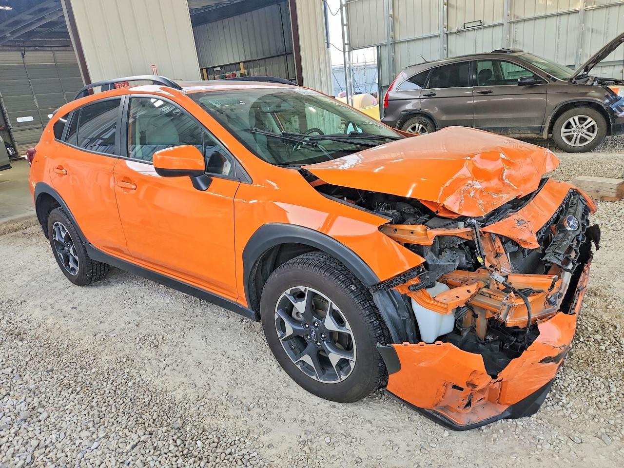 2019 Subaru Crosstrek Premium Оранжевый vin: JF2GTADC9K8317359