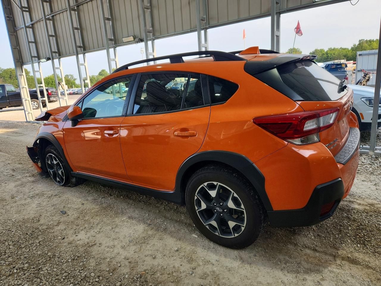 2019 Subaru Crosstrek Premium Оранжевый vin: JF2GTADC9K8317359