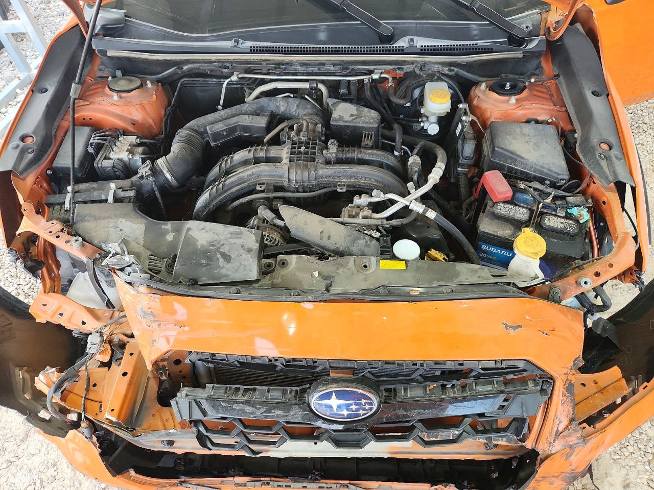 2019 Subaru Crosstrek Premium Оранжевый vin: JF2GTADC9K8317359