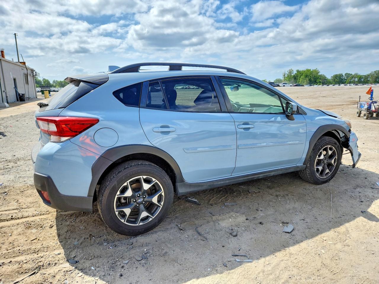 2019 Subaru Crosstrek Premium Blue vin: JF2GTADC9K8360633