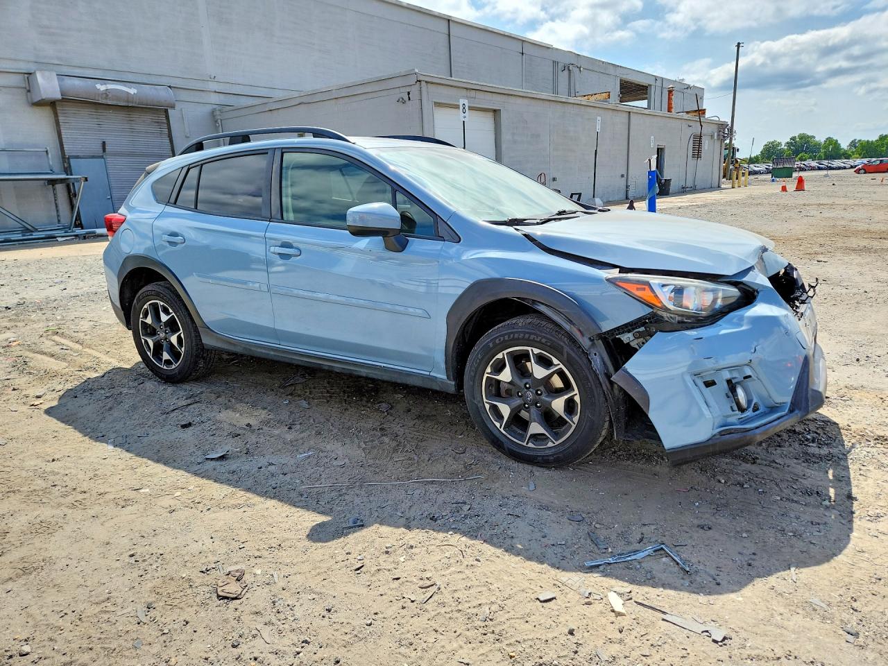 2019 Subaru Crosstrek Premium Blue vin: JF2GTADC9K8360633