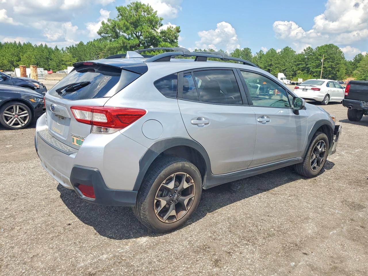 2019 Subaru Crosstrek Premium Silver vin: JF2GTAEC0K8280684