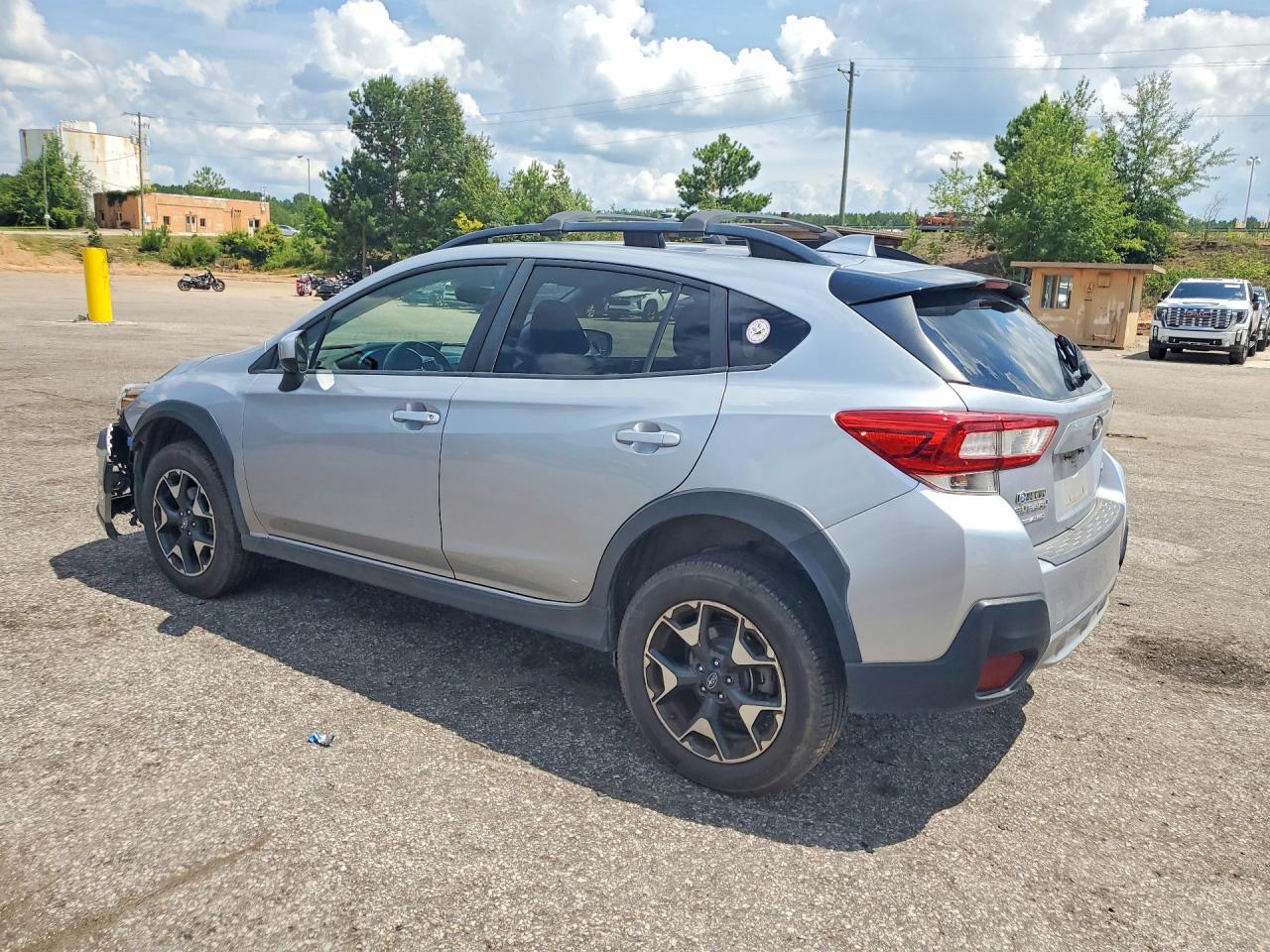 2019 Subaru Crosstrek Premium Silver vin: JF2GTAEC0K8280684