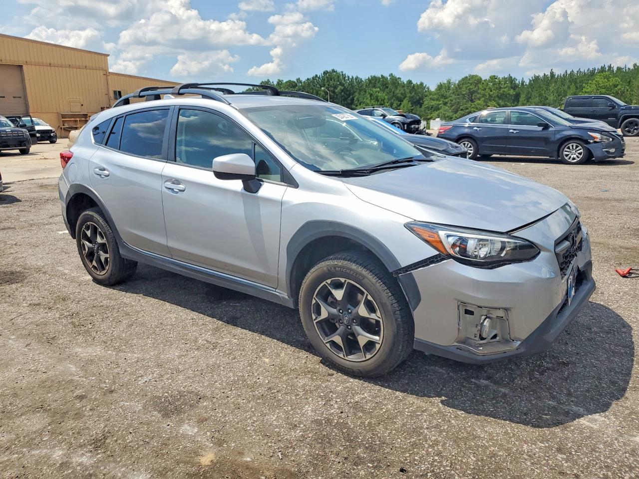 2019 Subaru Crosstrek Premium Silver vin: JF2GTAEC0K8280684