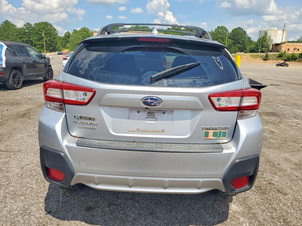 2019 Subaru Crosstrek Premium Silver vin: JF2GTAEC0K8280684