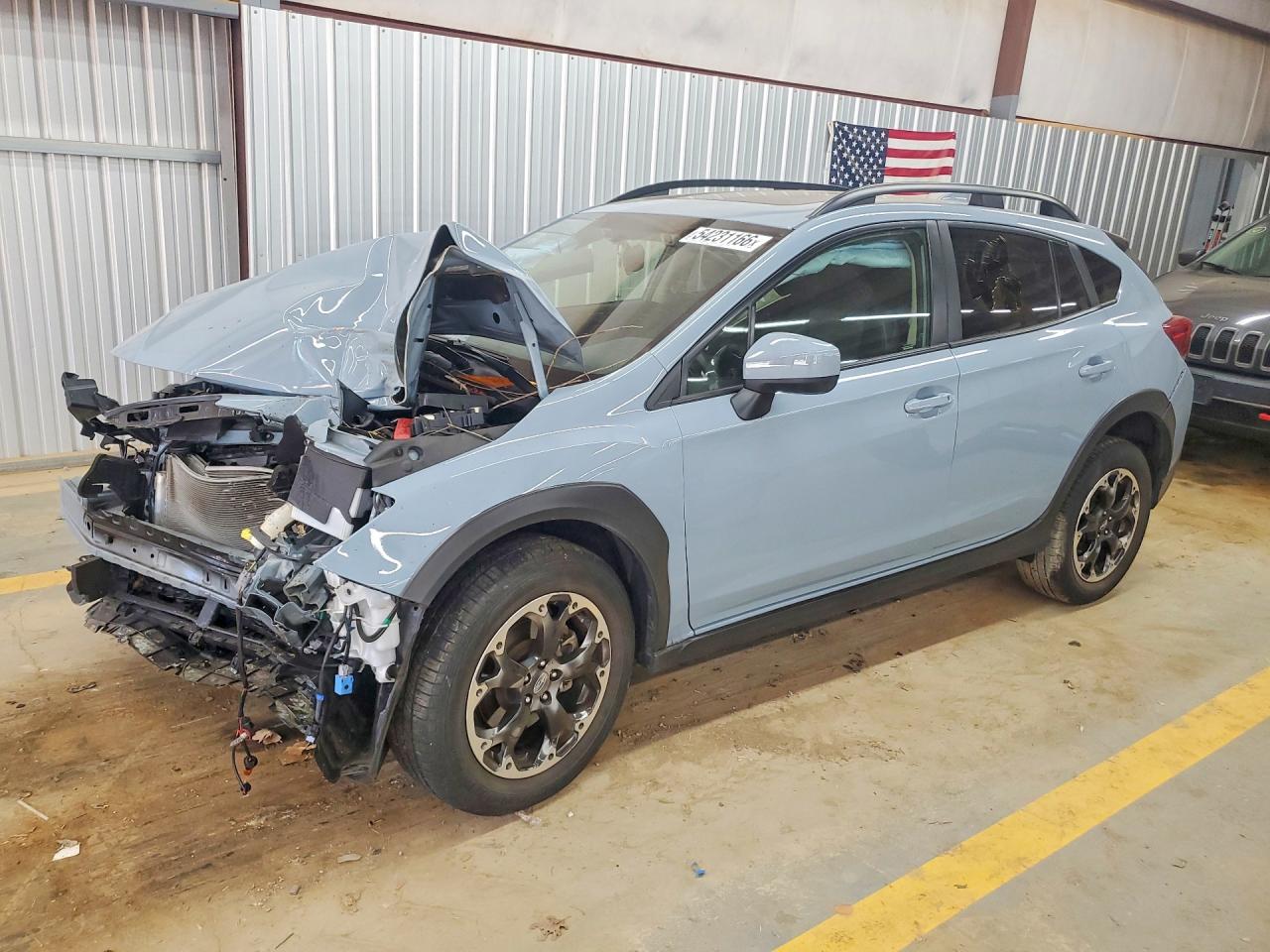 2021 Subaru Crosstrek Premium Синий vin: JF2GTAEC0MH232315