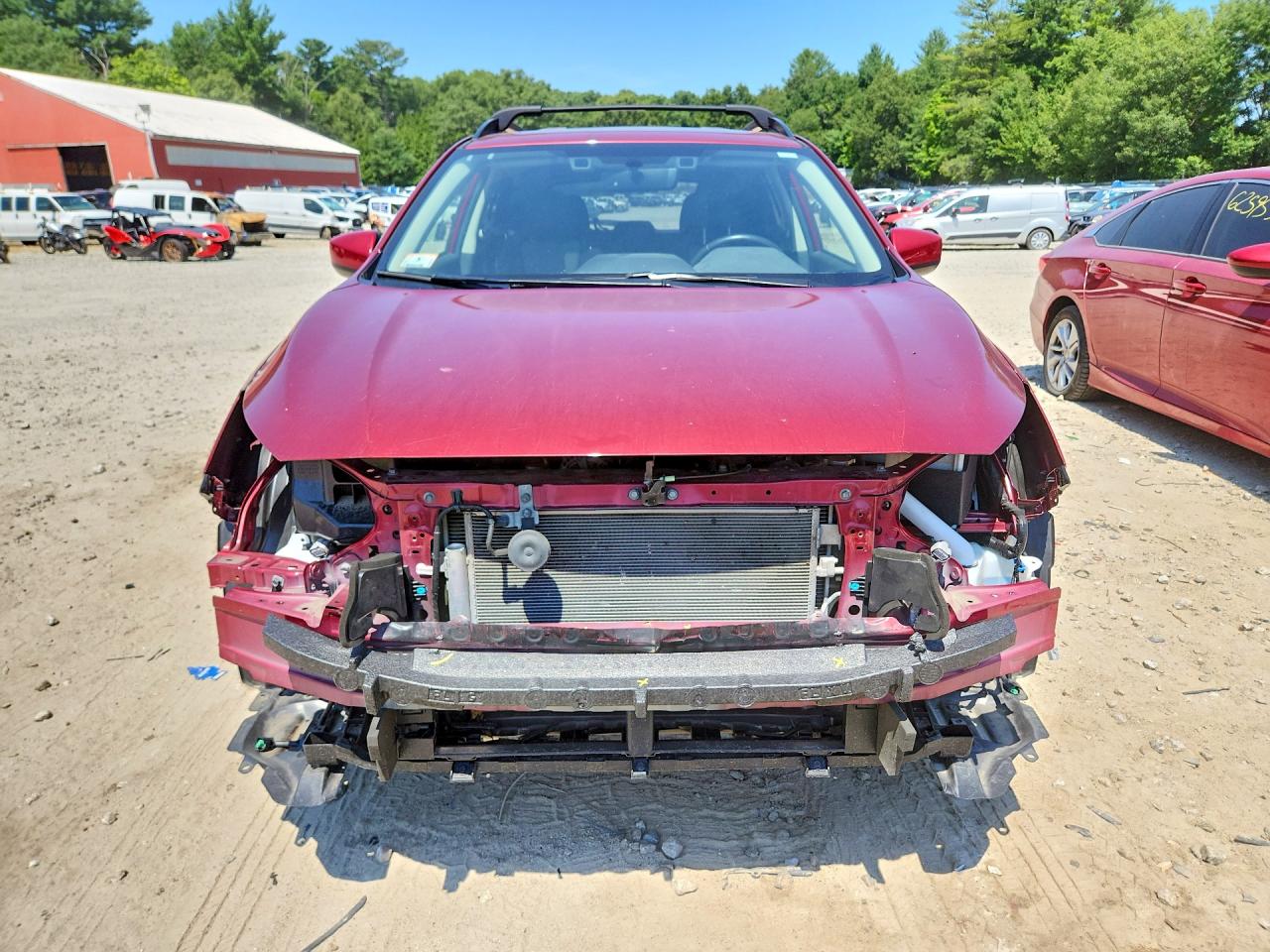 2019 Subaru Crosstrek Premium Red vin: JF2GTAEC1KH201927