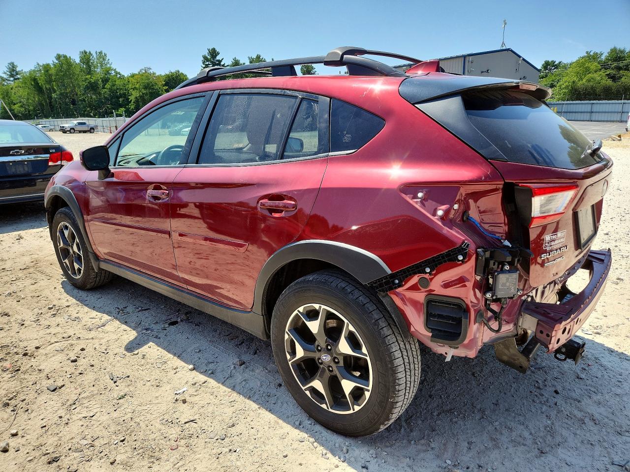2019 Subaru Crosstrek Premium Red vin: JF2GTAEC1KH201927
