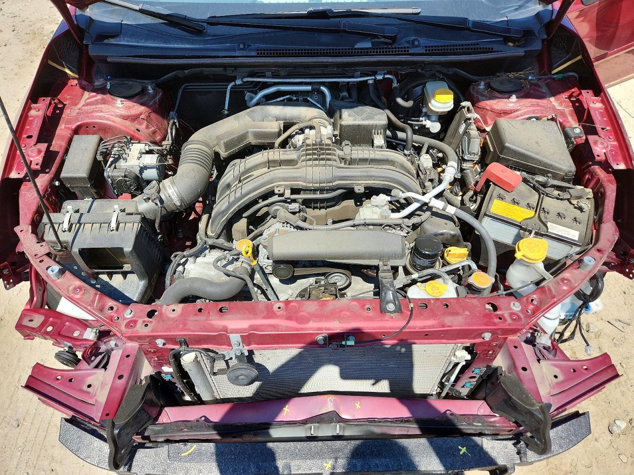 2019 Subaru Crosstrek Premium Red vin: JF2GTAEC1KH201927