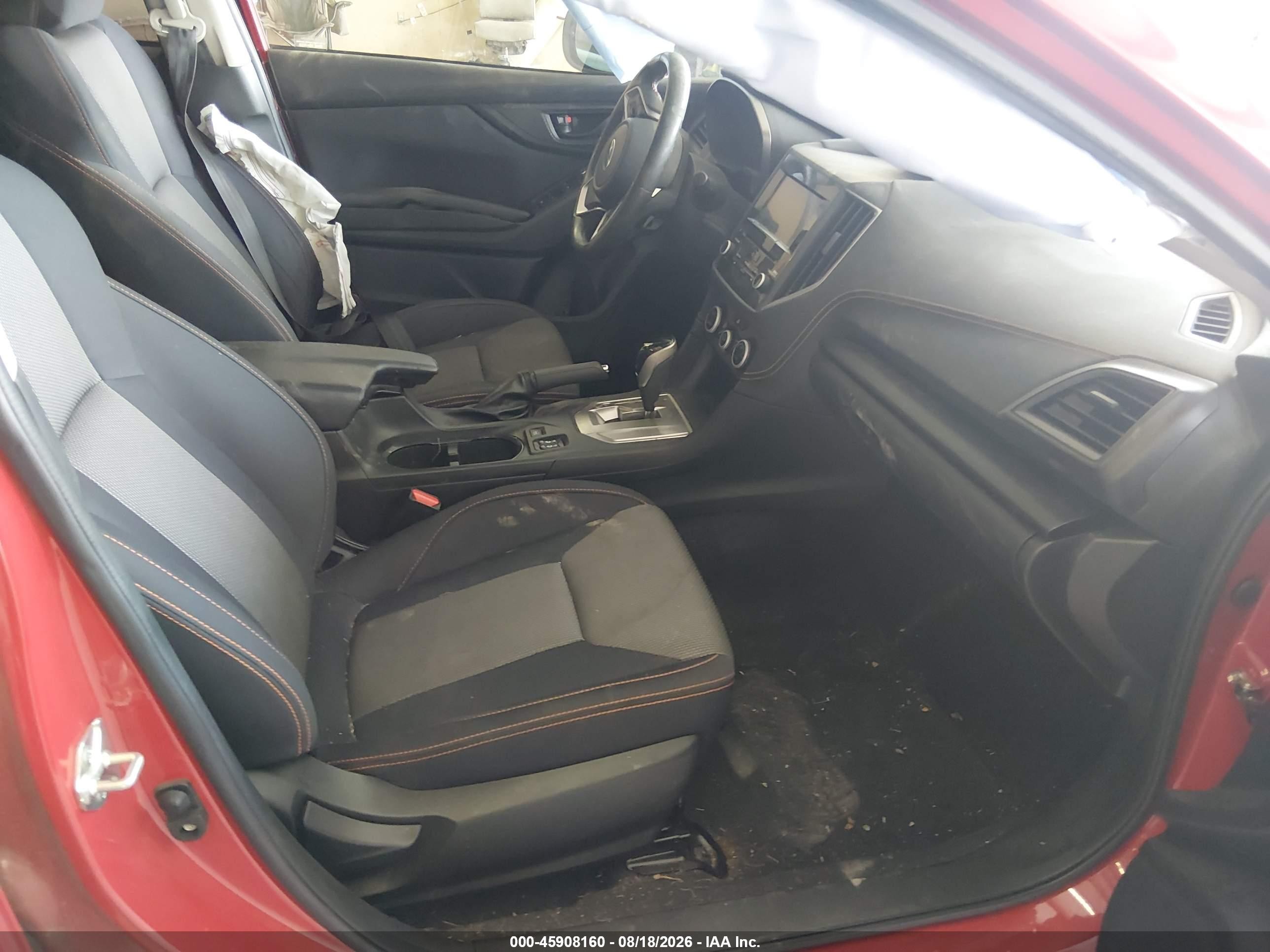 2021 Subaru Crosstrek Premium Красный vin: JF2GTAEC1M8376293