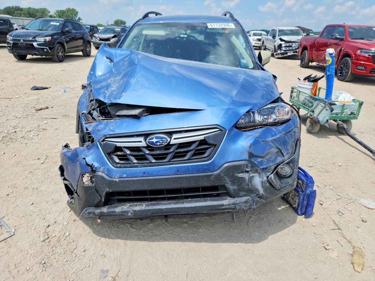 2023 Subaru Crosstrek Premium Blue vin: JF2GTAEC1PH213955