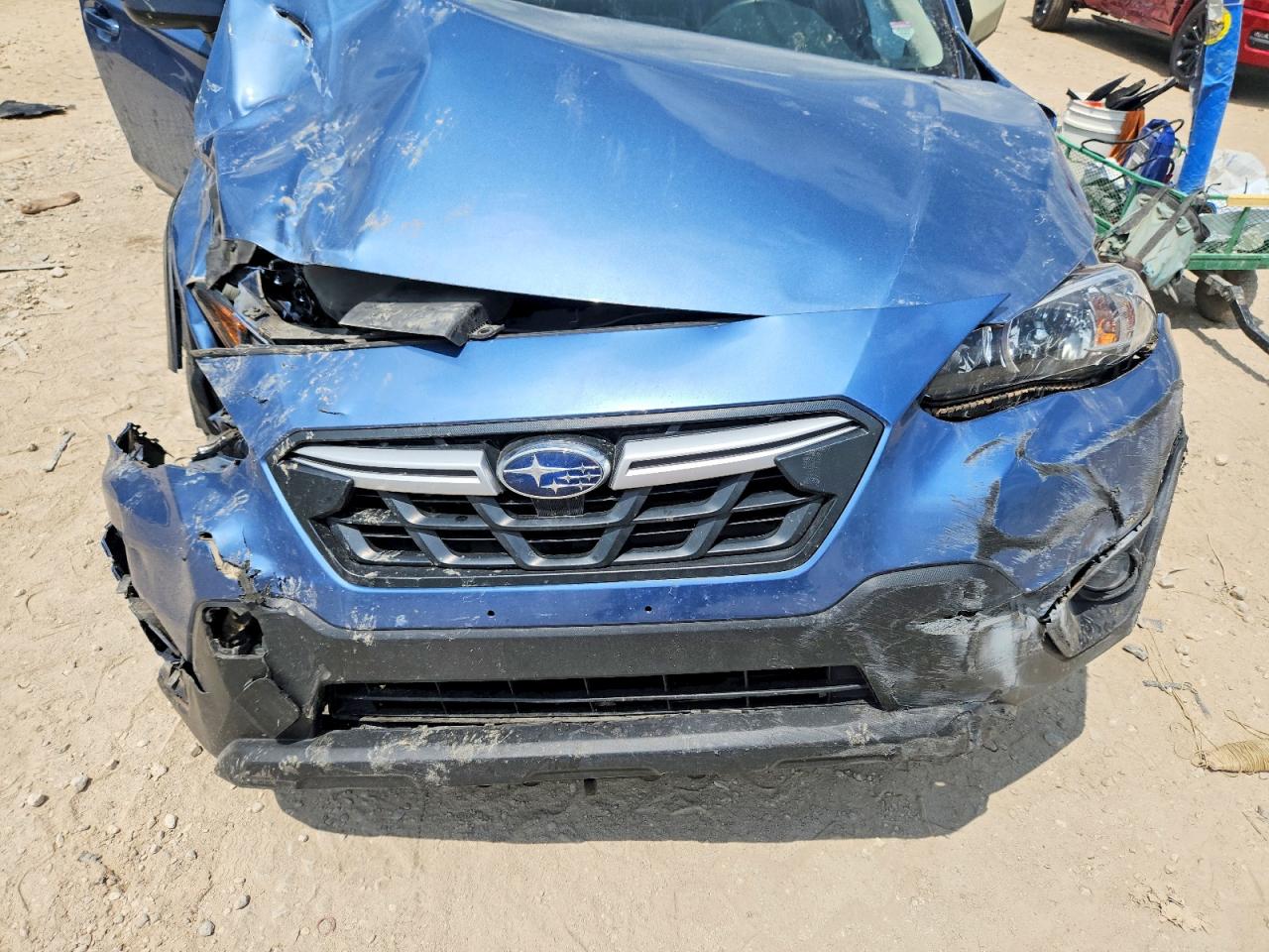 2023 Subaru Crosstrek Premium Blue vin: JF2GTAEC1PH213955