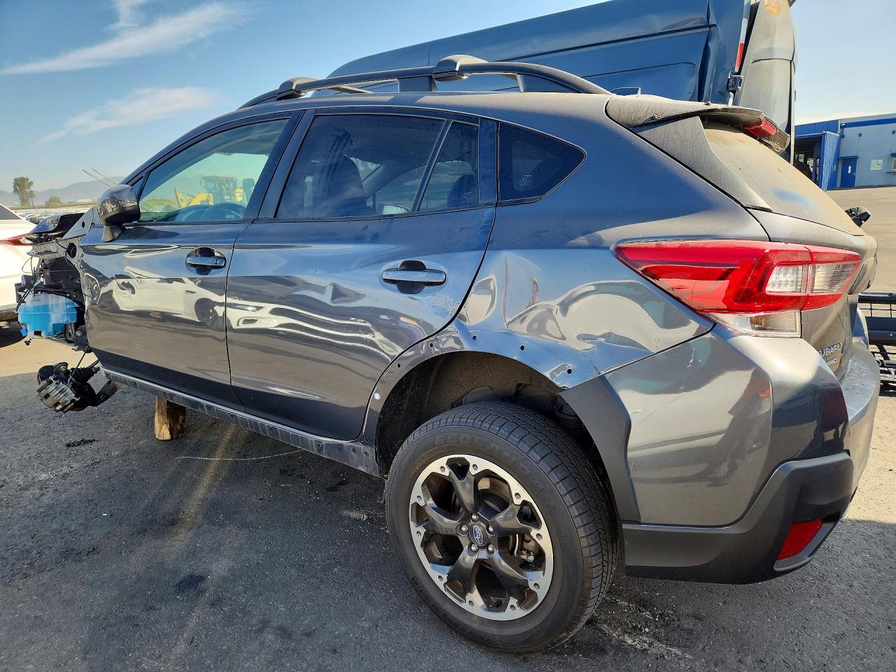 2023 Subaru Crosstrek Premium Gray vin: JF2GTAEC1PH325980