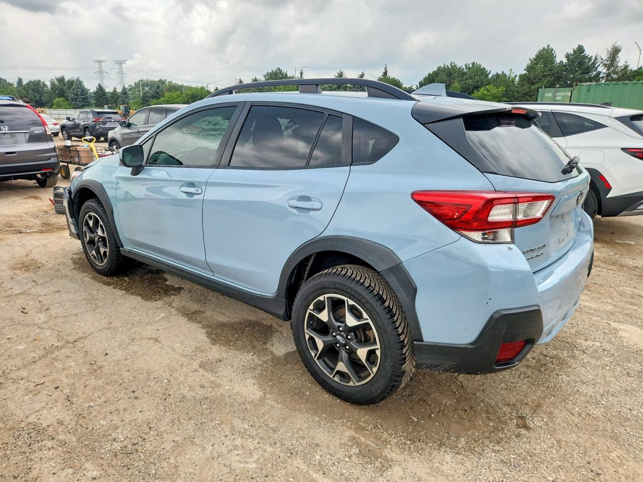 2019 Subaru Crosstrek Premium Blue vin: JF2GTAEC2KH222592