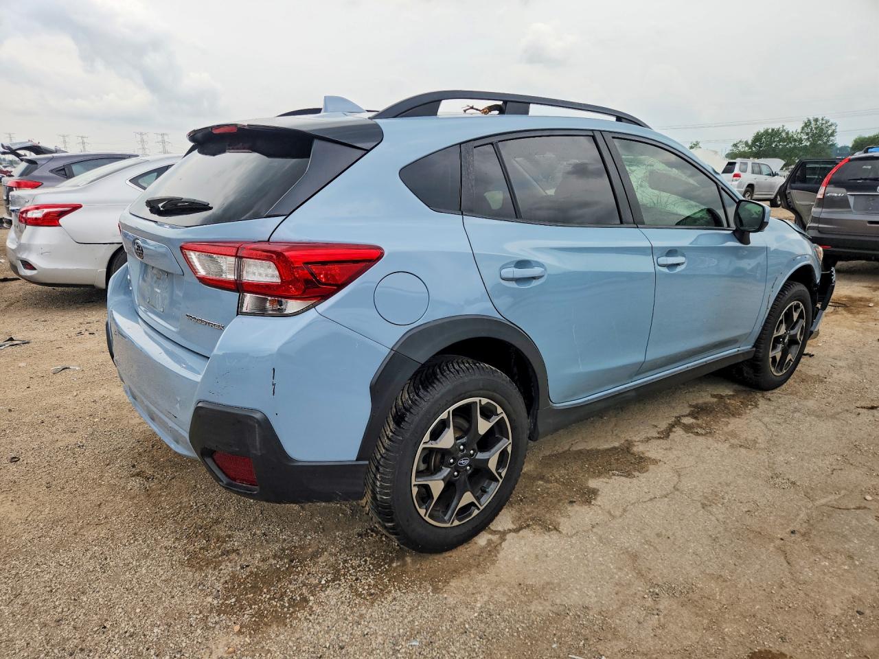 2019 Subaru Crosstrek Premium Blue vin: JF2GTAEC2KH222592