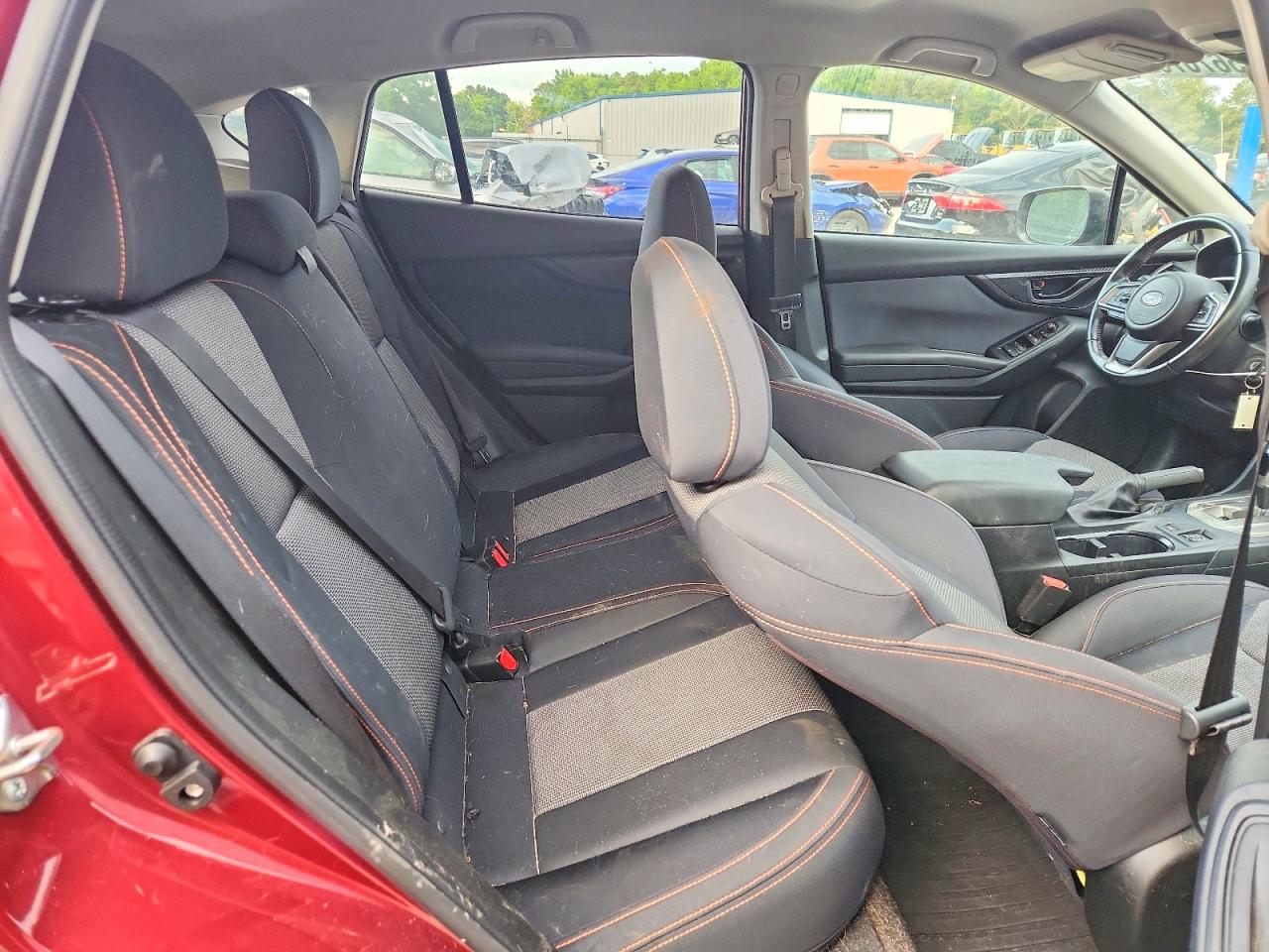 2019 Subaru Crosstrek Premium Burgundy vin: JF2GTAEC2KH317847