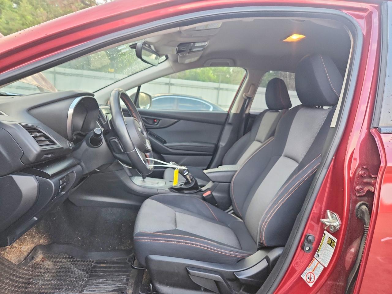 2019 Subaru Crosstrek Premium Burgundy vin: JF2GTAEC2KH317847