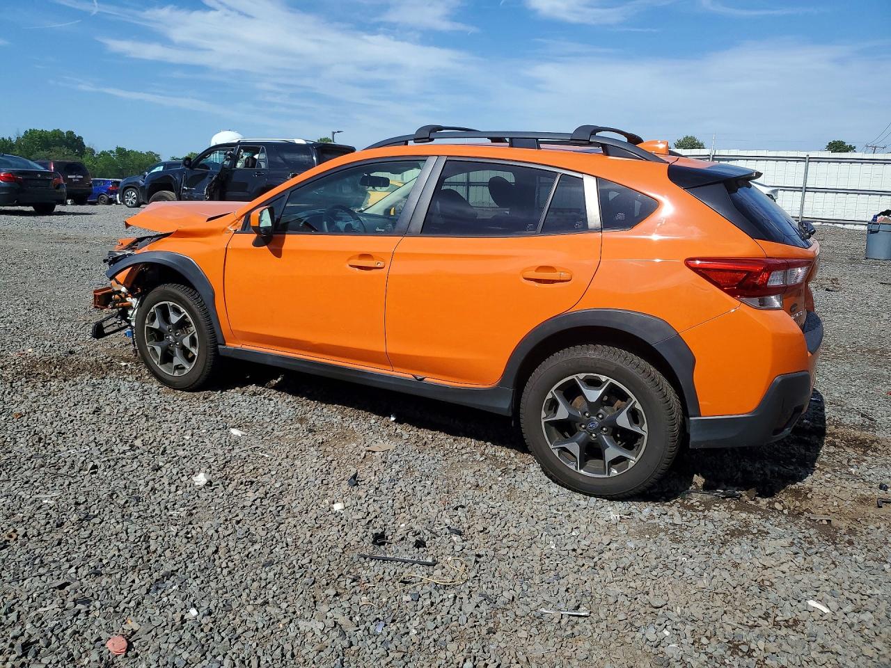 2019 Subaru Crosstrek Premium Orange vin: JF2GTAEC2KH398929