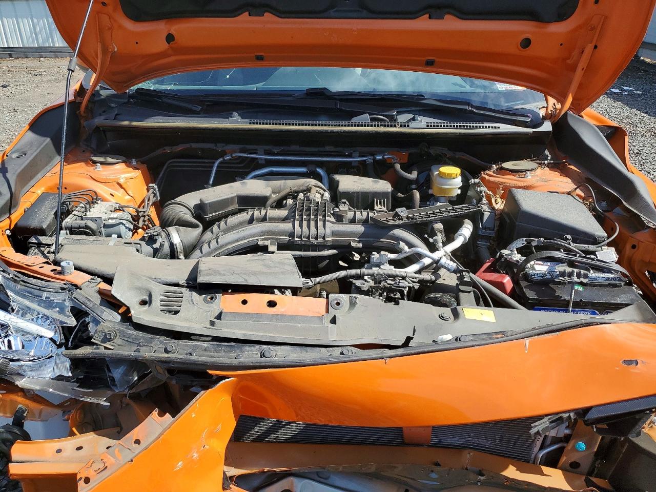 2019 Subaru Crosstrek Premium Orange vin: JF2GTAEC2KH398929