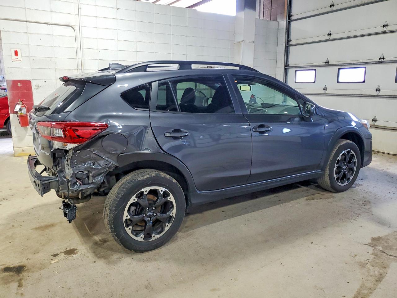 2022 Subaru Crosstrek Premium Gray vin: JF2GTAEC2NH206199