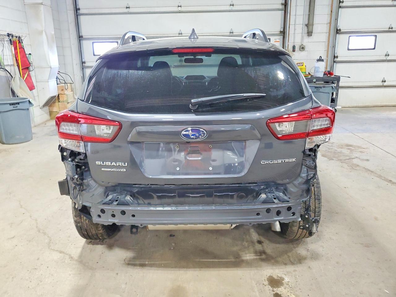 2022 Subaru Crosstrek Premium Gray vin: JF2GTAEC2NH206199