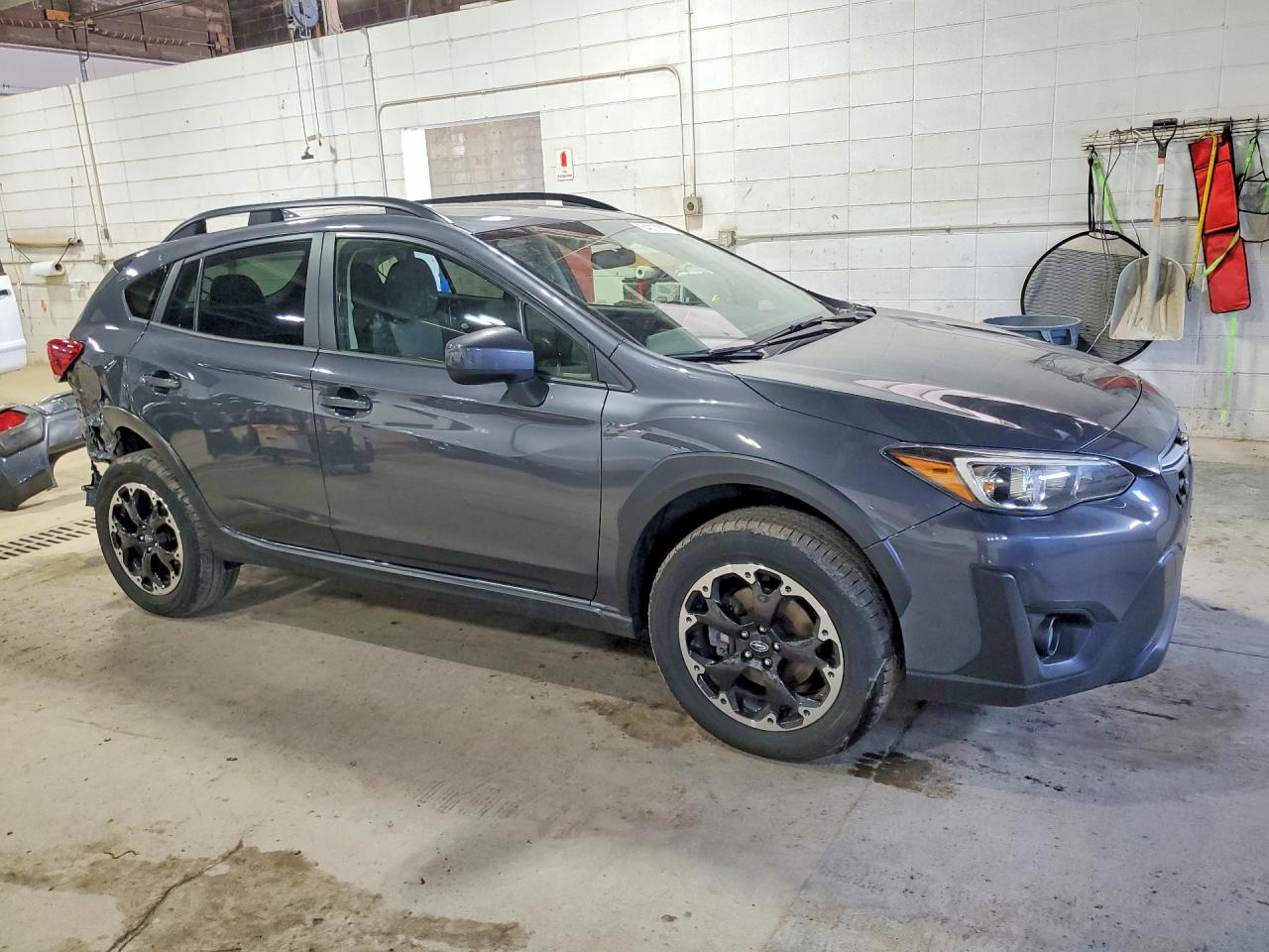 2022 Subaru Crosstrek Premium Gray vin: JF2GTAEC2NH206199