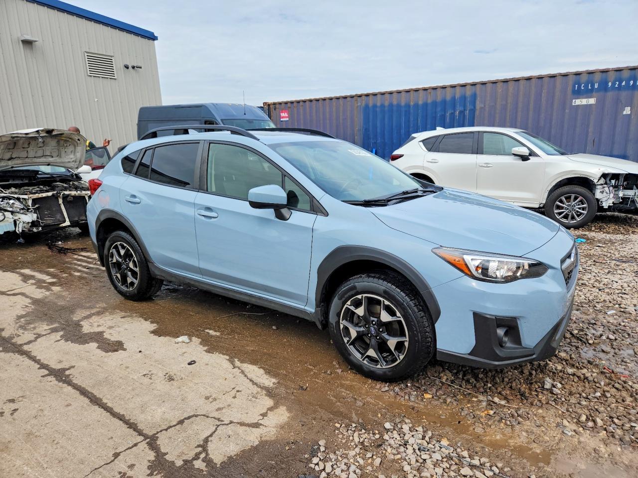 2020 Subaru Crosstrek Premium Blue vin: JF2GTAEC3L8224028