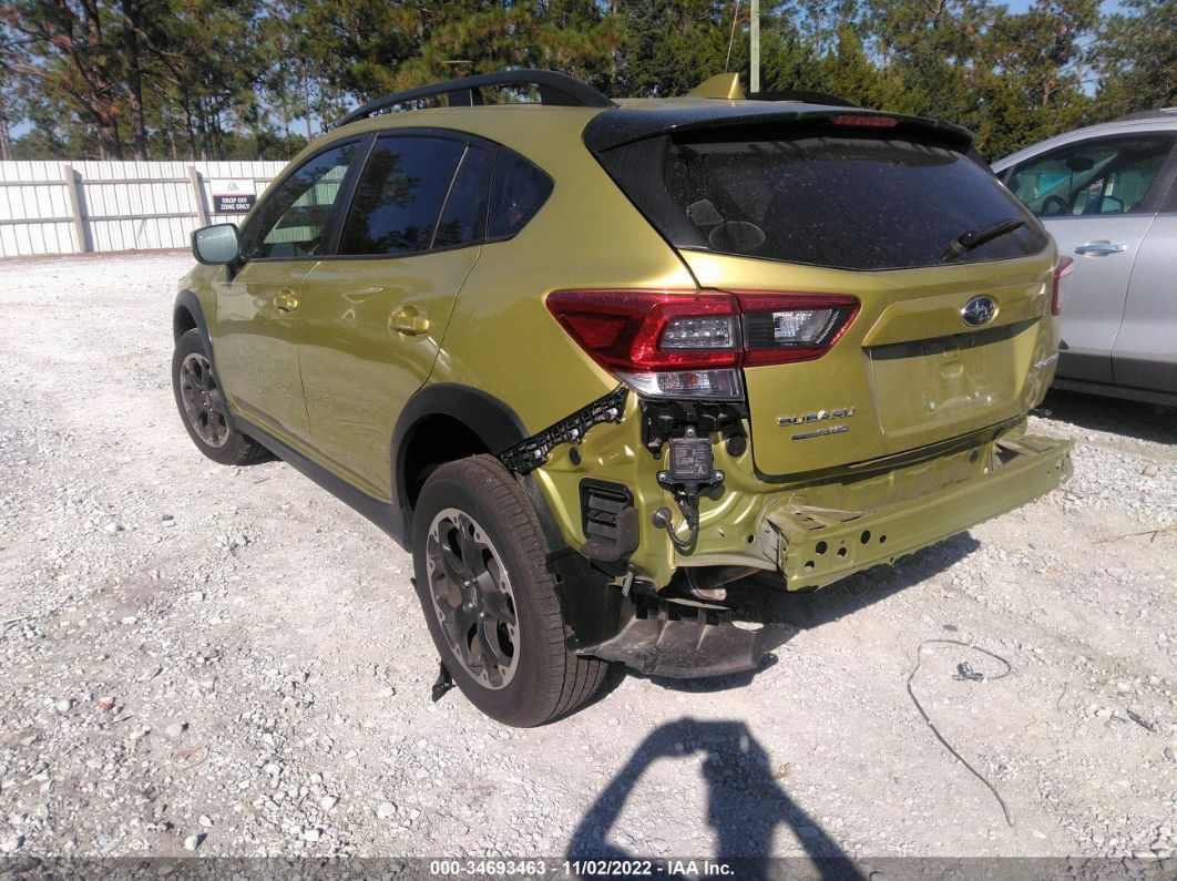 2021 Subaru Crosstrek Premium Green vin: JF2GTAEC3MH387201