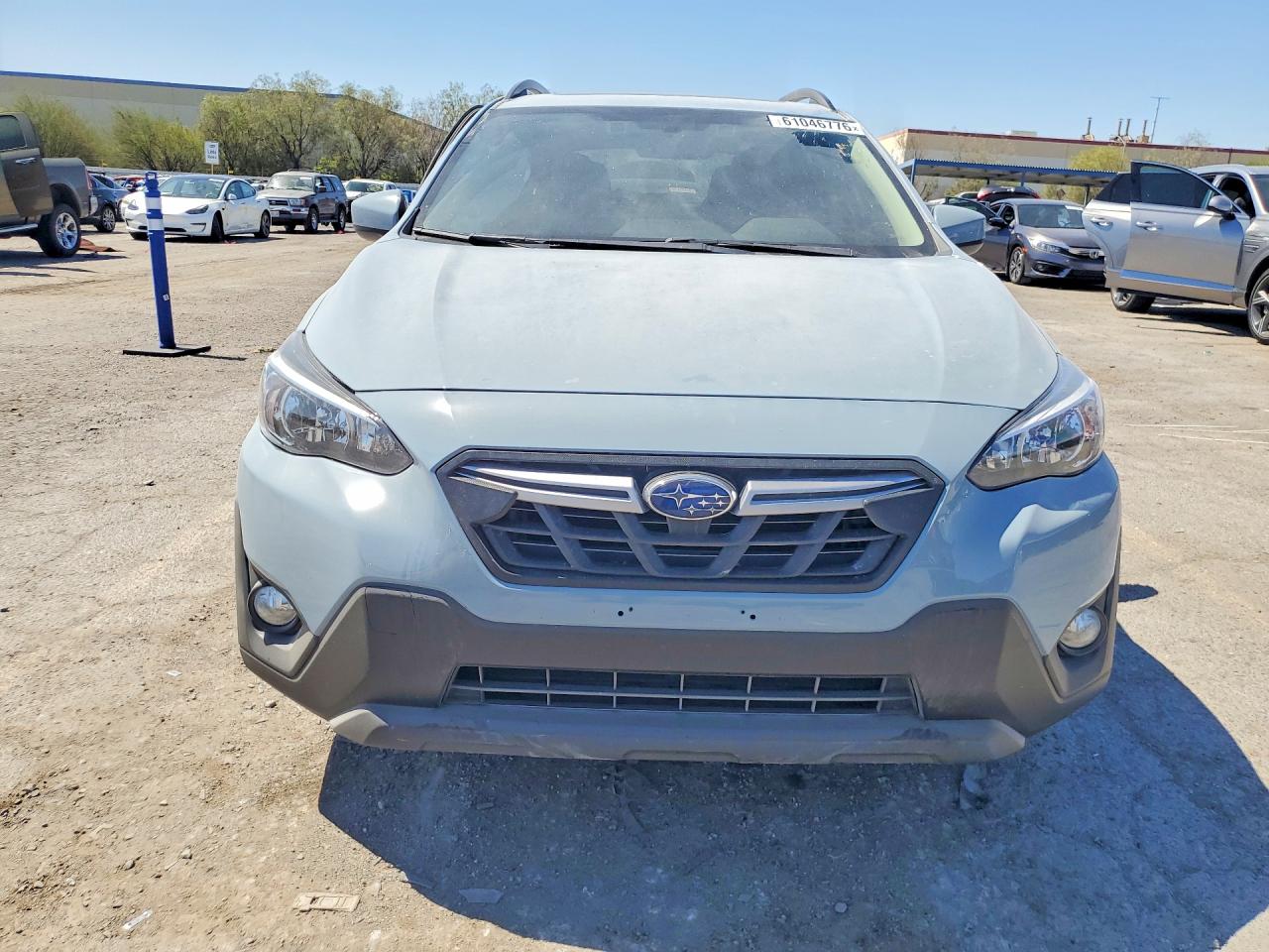 2021 Subaru Crosstrek Premium Blue vin: JF2GTAEC4MH224864
