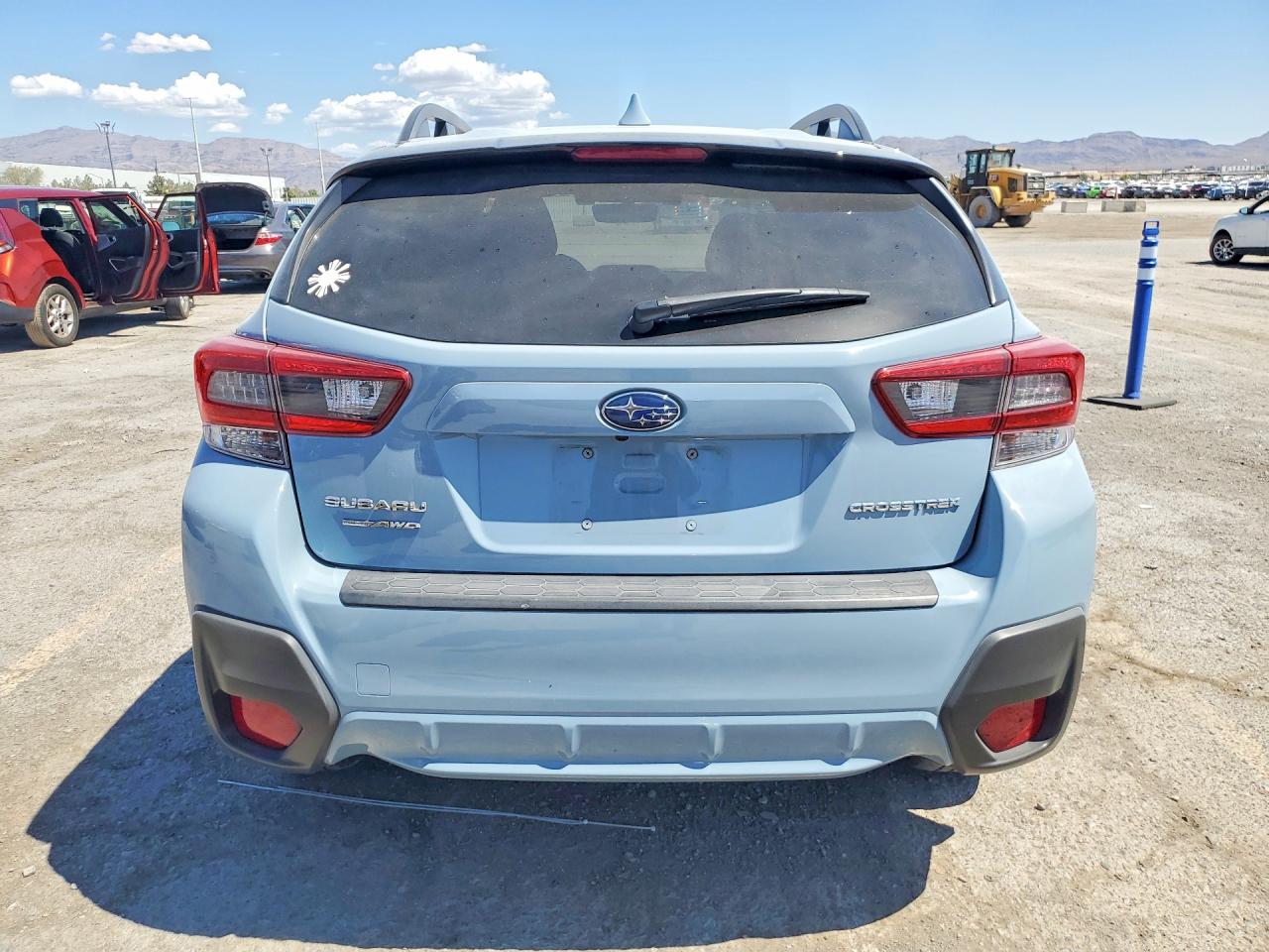 2021 Subaru Crosstrek Premium Blue vin: JF2GTAEC4MH224864