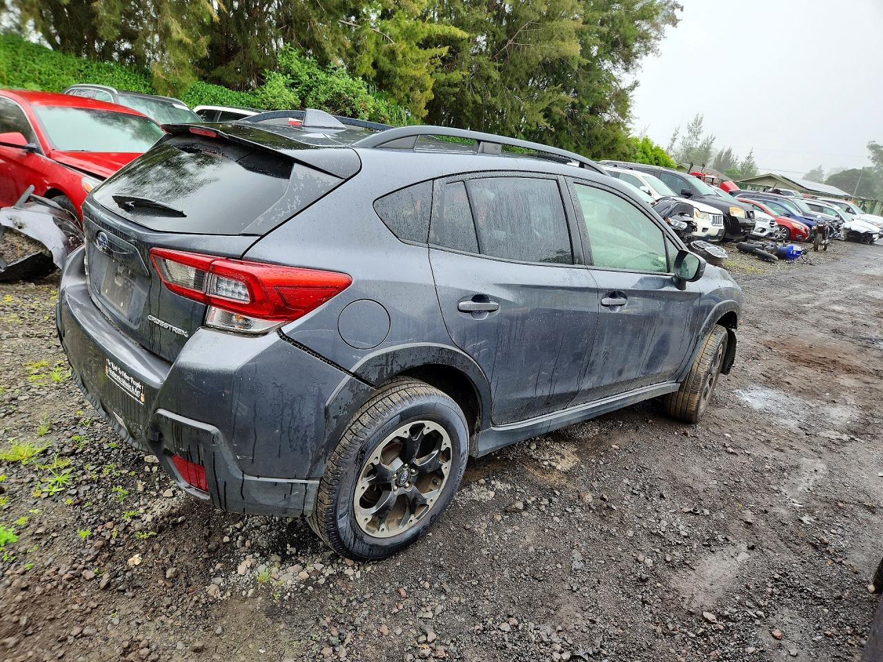 2021 Subaru Crosstrek Premium Charcoal vin: JF2GTAEC4MH657066