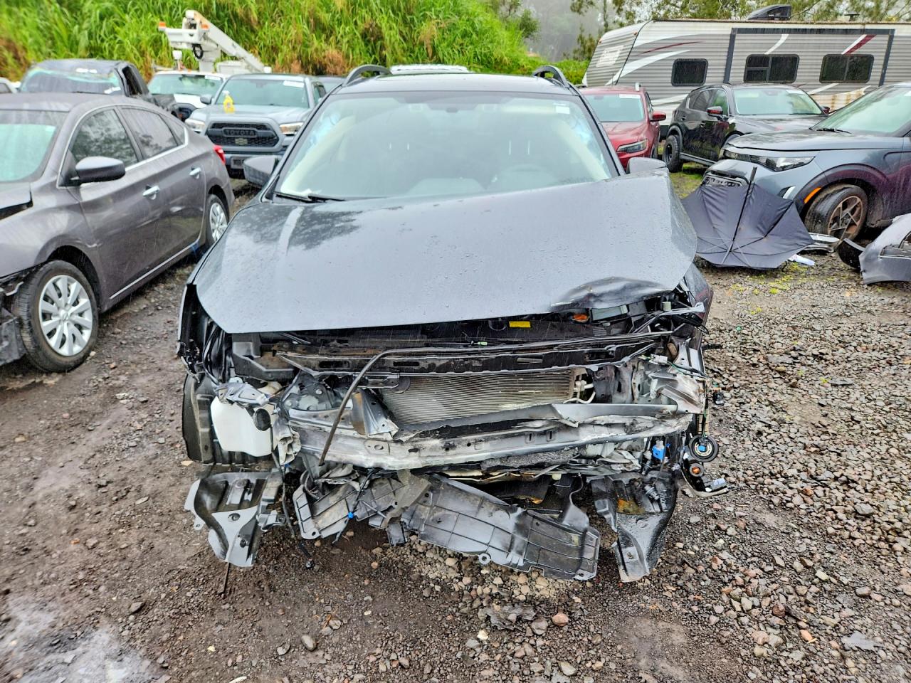2021 Subaru Crosstrek Premium Charcoal vin: JF2GTAEC4MH657066