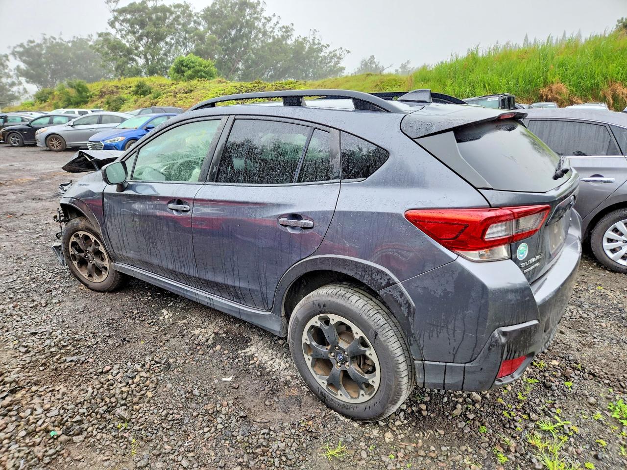 2021 Subaru Crosstrek Premium Charcoal vin: JF2GTAEC4MH657066